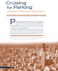 Cover page of Cruising for Parking: Lessons from San Francisco