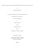 Cover page: Training, Evaluating, and Understanding Evolutionary Models for Protein Sequences