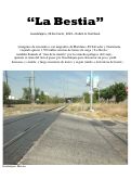Cover page: "La Bestia"