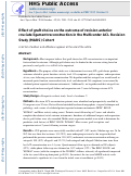 Cover page: Effect of graft choice on the outcome of revision anterior cruciate ligament reconstruction in the Multicenter ACL Revision Study (MARS) Cohort.