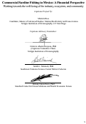 Cover page: Commercial Sardine Fishing in Mexico: A Financial Perspective Working towards the well-being of the industry, ecosystem, and community