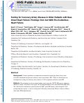 Cover page: Testing for Coronary Artery Disease in Older Patients With New-Onset Heart Failure: Findings From Get With The Guidelines-Heart Failure.