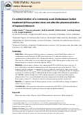 Cover page: Co-administration of a commonly used Zimbabwean herbal treatment (African potato) does not alter the pharmacokinetics of lopinavir/ritonavir