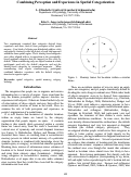 Cover page: Combining Perception and Experience in Spatial Categorization