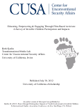 Cover page: Educating, Empowering &amp; Engaging Through Film-Based Activism: A Survey of Invisible Children Participation and Impacts