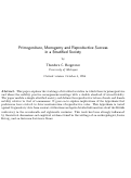 Cover page: Primogeniture, Monogamy, and Reproductive Success in a Stratified Society