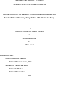 Cover page of Navigating the Transition from High School to Adulthood: Insights from Graduates with Borderline Intellectual Functioning Through the Lens of Self-Determination Theory