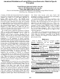 Cover page: Attentional Modulation of Lexical Effects in an Interactive Model of Speech Perception