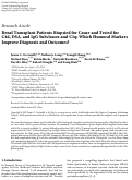 Cover page: Renal Transplant Patients Biopsied for Cause and Tested for C4d, DSA, and IgG Subclasses and C1q: Which Humoral Markers Improve Diagnosis and Outcomes?