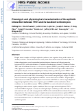 Cover page: Phenotypic and Physiological Characterization of the Epibiotic Interaction Between TM7x and Its Basibiont Actinomyces.