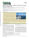 Cover page: Benefits of Two Mitigation Strategies for Container Vessels: Cleaner Engines and Cleaner Fuels