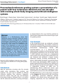 Cover page: Personalized melanoma grading system: a presentation of a patient with four melanomas detected over two decades with evolving whole-body imaging and artificial intelligence systems