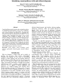 Cover page: Identifying causal pathways with and without diagrams