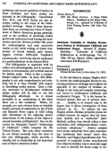 Cover page: Hughes: <em>Diachronic Variability in Obsidian Procurement Patterns in Northeastern California and Southcentral Oregon</em>