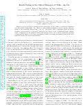 Cover page: Kondo Scaling in the Optical Response of YbIn1-xAgxCu4
