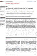Cover page of Fuzzing the brain: automated stress testing for the safety of ML-driven neurostimulation