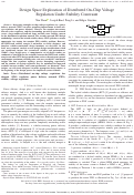 Cover page: Design Space Exploration of Distributed On-Chip Voltage Regulation Under Stability Constraint (vol 26, pg 1580, 2018)