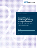 Cover page of Suicide Thoughts and Attempts Among Transgender People