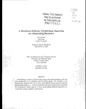 Cover page: A hardware-software partitioning algorithm for minimizing hardware