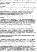 Cover page: Stability investigation and stabilization of a heavily fractured and loosened rock slope during construction of a strategic hydropower station in China