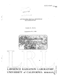 Cover page: AUTOMATED DIGITAL THRESHOLD DETERMINATION.