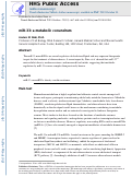 Cover page: miR-33: A Metabolic Conundrum