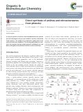 Cover page: Direct synthesis of anilines and nitrosobenzenes from phenols