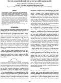 Cover page: Towards semantically rich and recursive word learning models