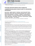 Cover page: Unraveling robust brain-behavior links of depressive complaints through granular network models for understanding heterogeneity.