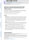 Cover page: Distortions in Time Perception During Collective Trauma: Insights From a National Longitudinal Study During the COVID-19 Pandemic