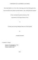 Cover page: From Snail Mail to Live Chat : : How Technology and a Pen Pal Program in the Classroom Intrinsically Motivates Deaf Student's ASL and English Development