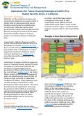 Cover page of Implications for Future Housing Development within Fire Hazard Severity Zones in California&nbsp;