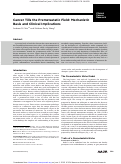 Cover page: Cancer Tills the Premetastatic Field: Mechanistic Basis and Clinical Implications