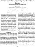 Cover page: What’s in the Adaptive Toolbox and How Do People Choose From It? RationalModels of Strategy Selection in Risky Choice