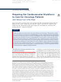 Cover page: Preparing the Cardiovascular Workforce to Care for Oncology Patients: JACC Review Topic of the Week.