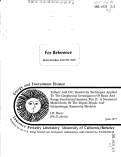 Cover page: Telluric and D.C. Resistivity Techniques Applied to the Geophysical Investigation of Basin and Range Geothermal Systems, Part II: A Numberical Model Study of the Dipole-Dipole and Schlumberger Resistivity Methods