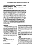 Cover page: Aerosol chemical composition and distribution during the Pacific Exploratory Mission (PEM) Tropics