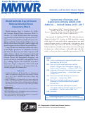 Cover page: Symptoms of Anxiety and Depression Among Adults with Arthritis — United States, 2015–2017