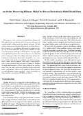 Cover page: An Order Preserving Bilinear Model for Person Detection in Multi-Modal Data.