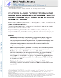 Cover page: Dyslipidemia Is a Major Factor in Stem Cell Damage Induced by Uncontrolled Long-Term Type 2 Diabetes and Obesity in the Rat, as Suggested by the Effects on Stem Cell Culture