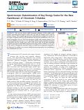 Cover page: Spectroscopic Determination of Key Energy Scales for the Base Hamiltonian of Chromium Trihalides