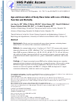 Cover page: Association of age and BMI with kidney function and mortality: a cohort study