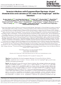 Cover page: Invasive infections with Purpureocillium lilacinum: clinical characteristics and outcome of 101 cases from FungiScope® and the literature