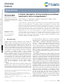 Cover page: A kinetic description of how interfaces accelerate reactions in micro-compartments