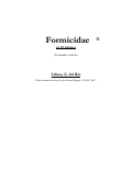 Cover page: Formicidae