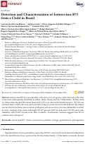 Cover page: Detection and Characterization of Enterovirus B73 from a Child in Brazil