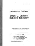 Cover page: ATOMIC BEAM STUDY OF THE STARK EFFECT IN THE CESIUM AND RUBIDIUM D LINES