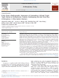 Cover page of Early Clinico-Radiographic Outcomes of Cementless Collared Triple Taper Stems in Osteoporotic Patients Undergoing Elective Total Hip Arthroplasty: A Descriptive Analysis