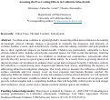 Cover page of Assessing the Tree Cooling Effects in California Schoolyards