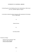 Cover page: Colonial Legacies in State Building: Bureaucratic Embeddedness, Public Goods provision, and Public Opinion in Nigeria